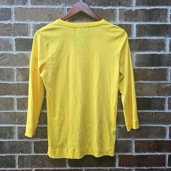 Ralph Lauren Women's Yellow Casual Top - Picture 5 of 8
